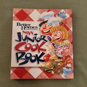 Better Homes and Gardens New Junior Cook Book Kids Hardcover Spiral 2004 Vintage